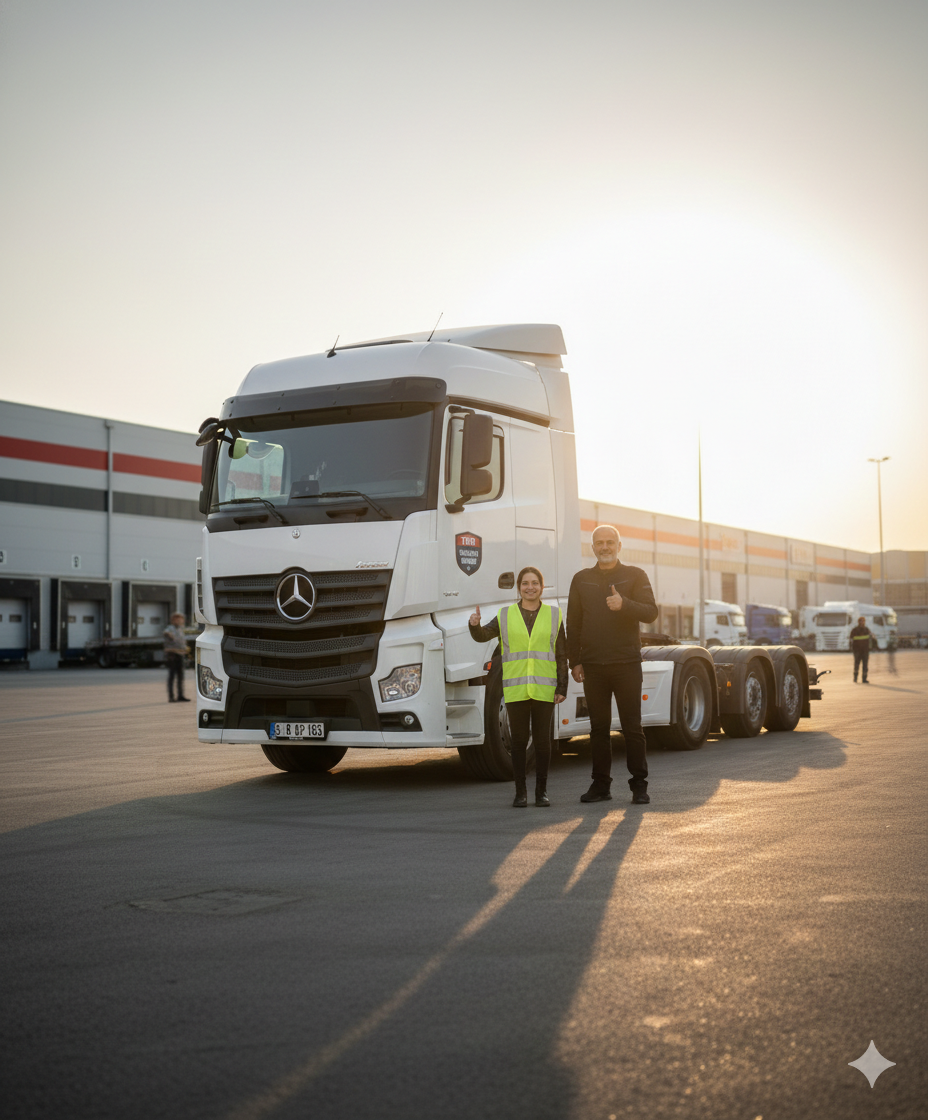 CE Sınıfı - Römorklu Kamyon (Tır) Ehliyeti